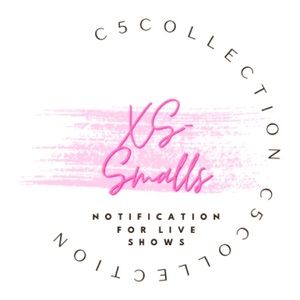 XS - Smalls Live Show Notification
